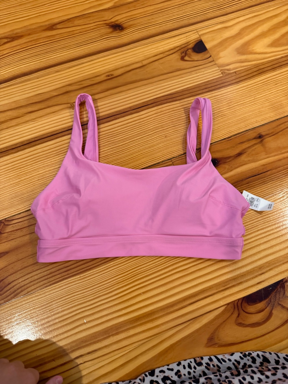 aerie Pink Scoop Bikini Top